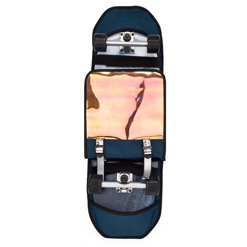 Skate Double Rocker Lightweight Storage Large Capacity Sports Backpacks