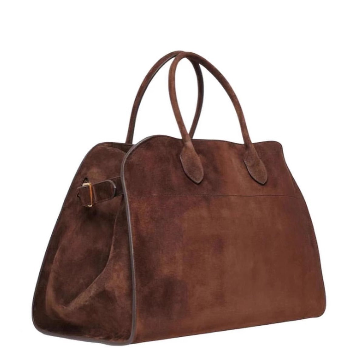 Elegant Suede Cowhide Commuter Texture Leather Handbags