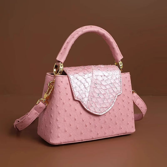 Women's Genuine Leather Crocodile Pattern High Quality Shoulder Bags