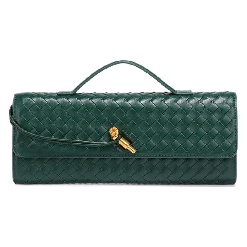 Woven Advanced Feeling Fashion Dinner Clutch Handbags