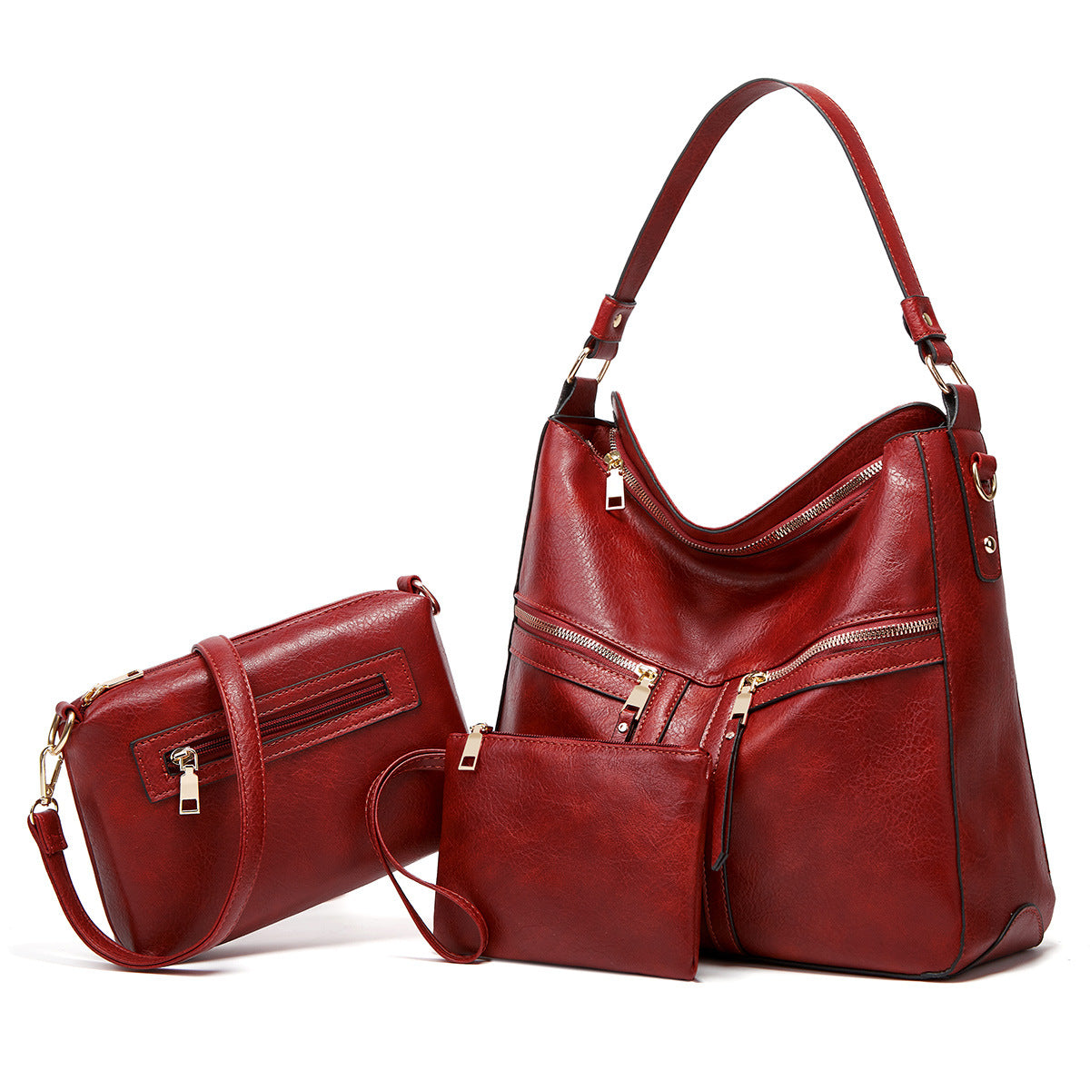 Women's Hot Trendy Soft Leather Large Capacity Shoulder Bags