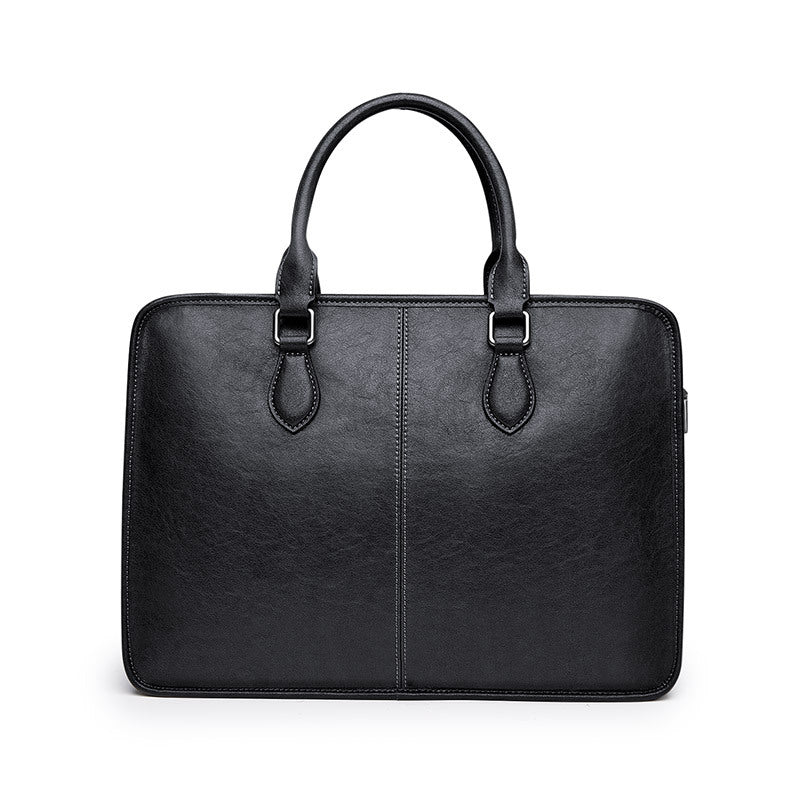 Men's Genuine Leather Business Computer Cowhide High Men's Briefcases