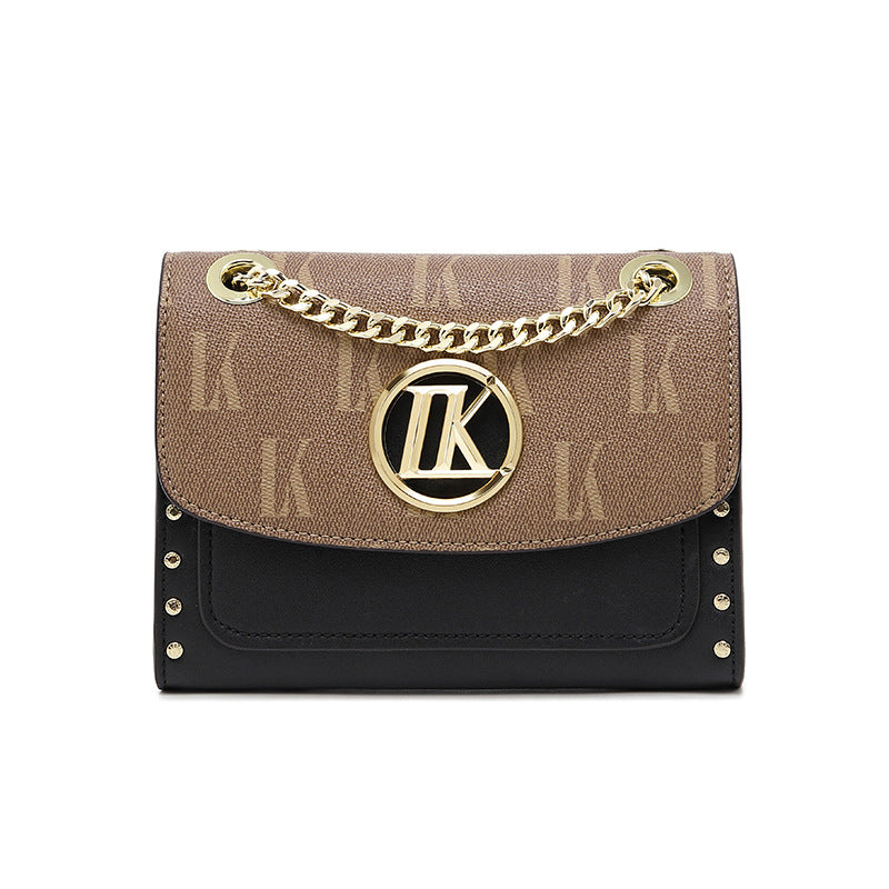 Women's Genuine Leather Fashion Portable Chain Shoulder Bags