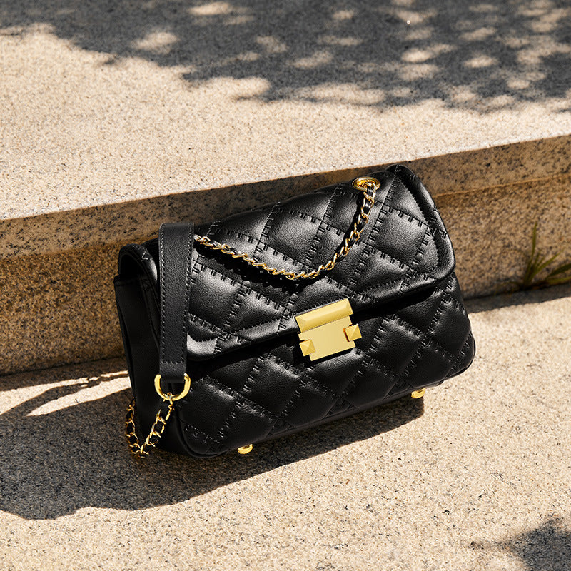 Summer Chain Fashion Genuine Leather Popular Shoulder Bags