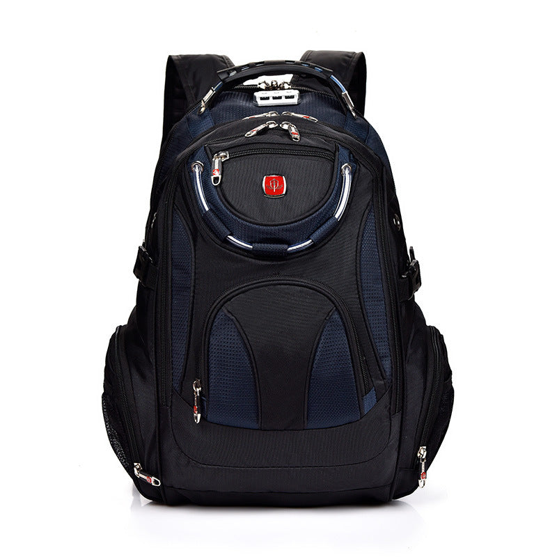Men's Large Capacity Leisure Male College Spine Backpacks