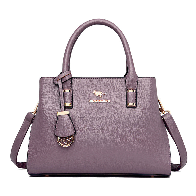 Women's Versatile Fashion Elegant Lady Mom Handbags