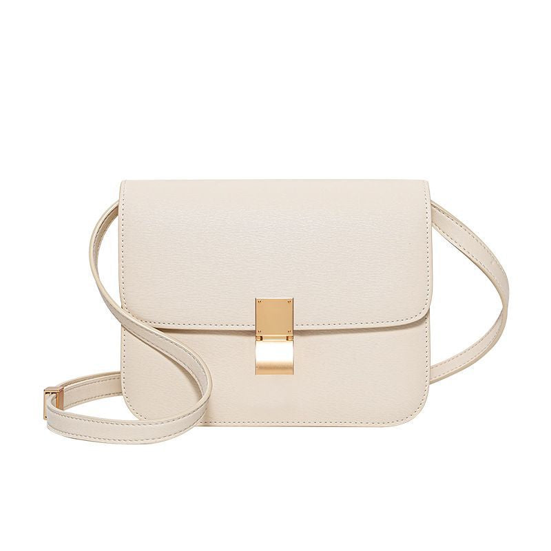 Women's Genuine Leather High Sense One Small Square Bags