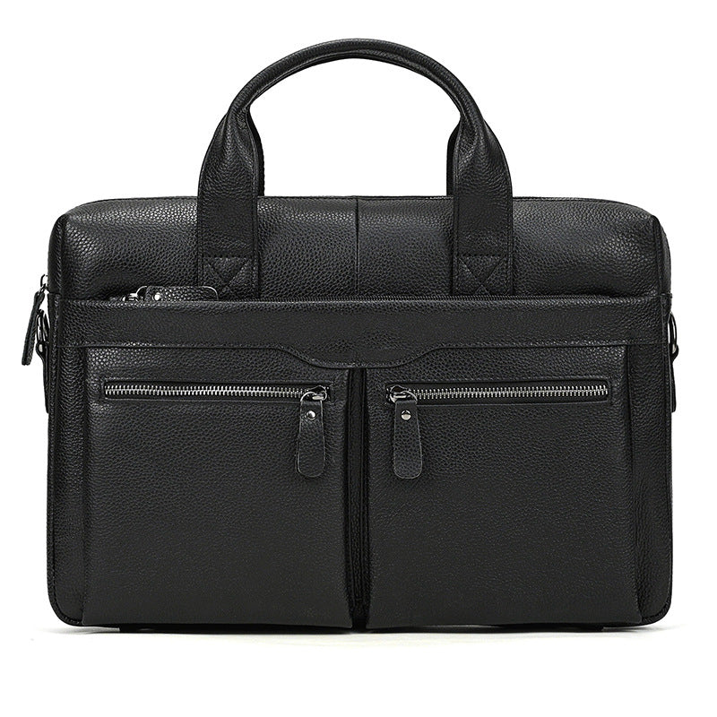 Men's Popular Graceful Leather Business Computer Men's Briefcases