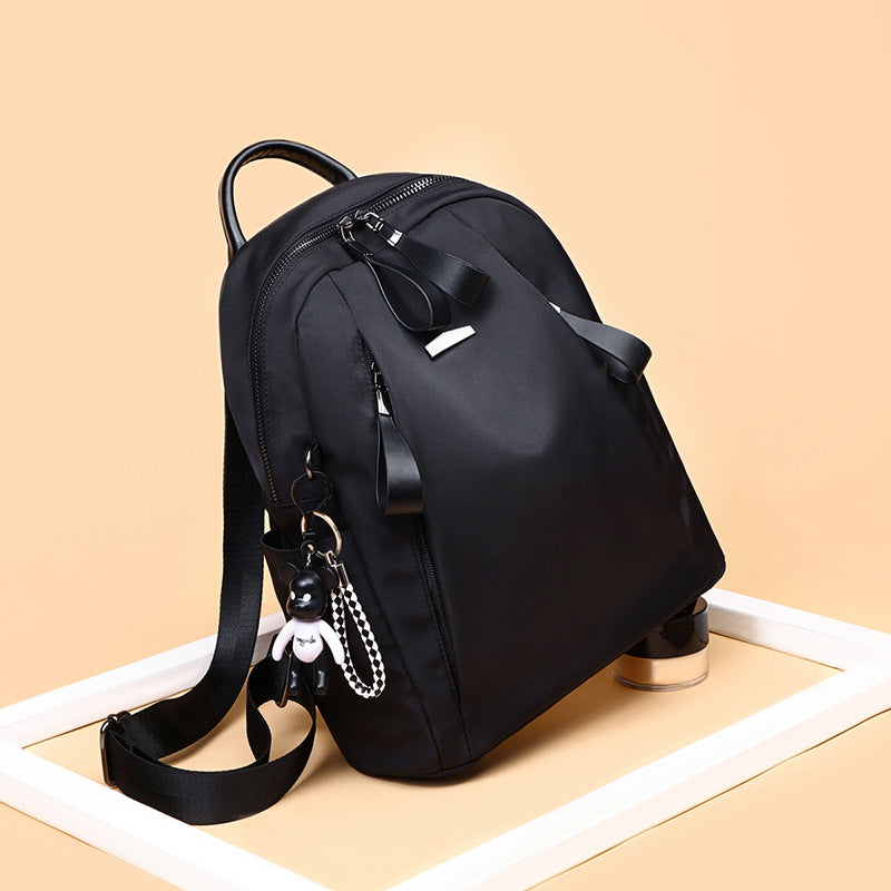 Women's Fashionable Oxford Cloth Korean Style Large Backpacks