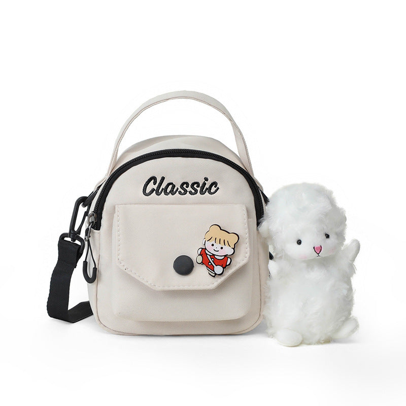 Women's Mobile Female Summer High-grade Canvas Mini Phone Bags