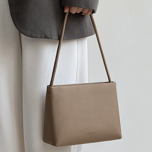 Women's Autumn Simple French Style Underarm Stick Shoulder Bags