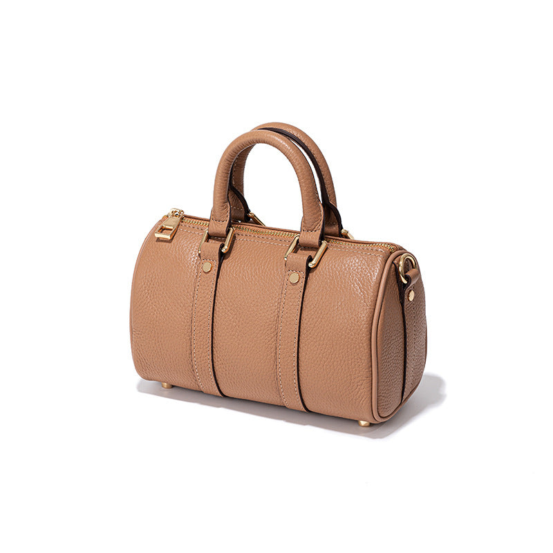 First Layer Cowhide Retro Style High Handbags