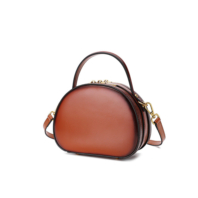 Women's Attractive Genuine Leather Retro Fashion Handbags