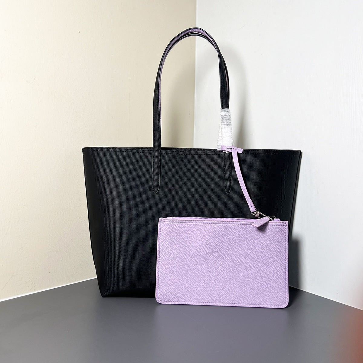 Women's Available Lacoste Shopping Large Capacity Portable Shoulder Bags