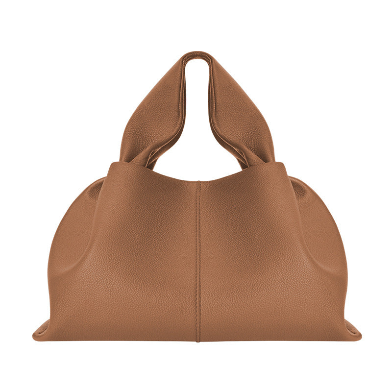 Cool Lunch Box Dumpling Leather Series Crossbody Bags