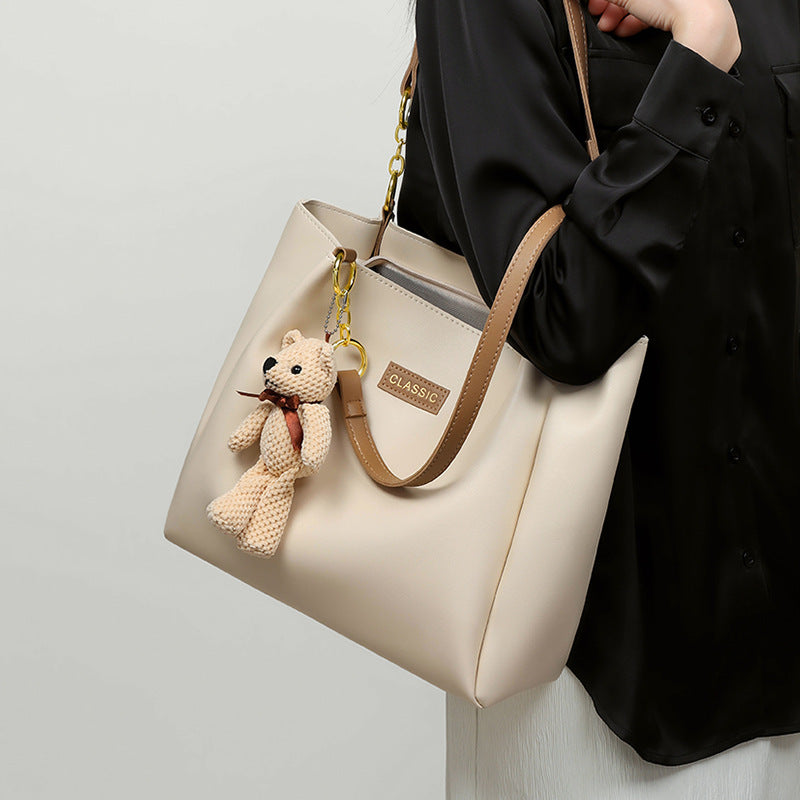 Women's High-grade Hand-held Large Capacity Commuting Tote Bags