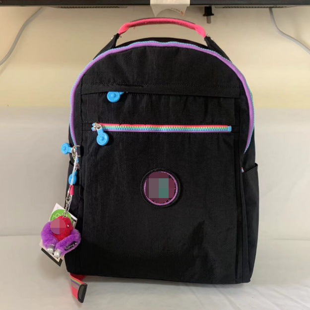 Spring Monkey Nylon Compartment Computer Side Bags