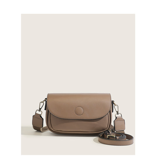 Women's Today Popular French Minority Texture Wide Shoulder Bags