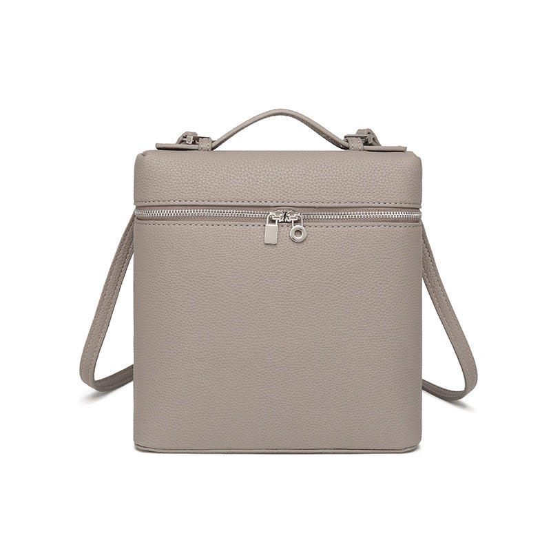 Women's High-grade Design White College Commuter Light Backpacks