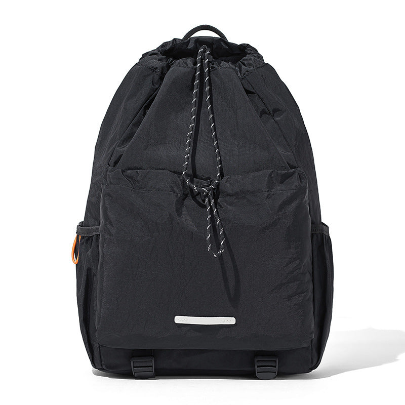 Drawstring Pull String Sport Climbing Niche College Backpacks