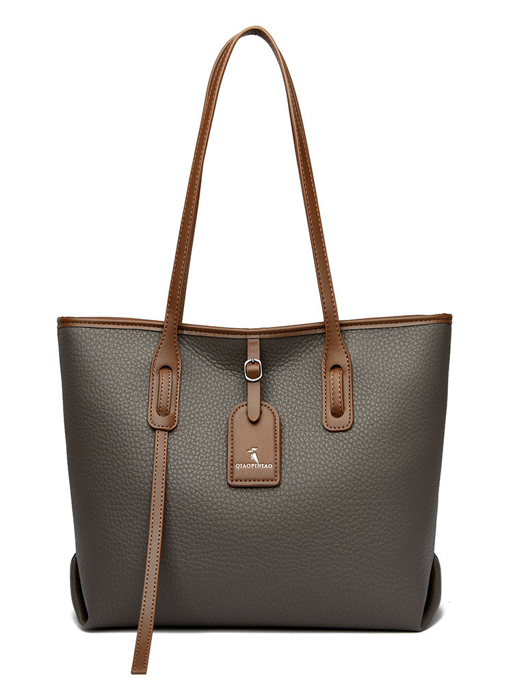 Women's Big Fashion Large Capacity Versatile Commuter Shoulder Bags