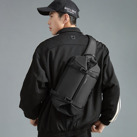 Men's Cool Master Waterproof Hard-wearing Trendy High Men's Shoulder Bags
