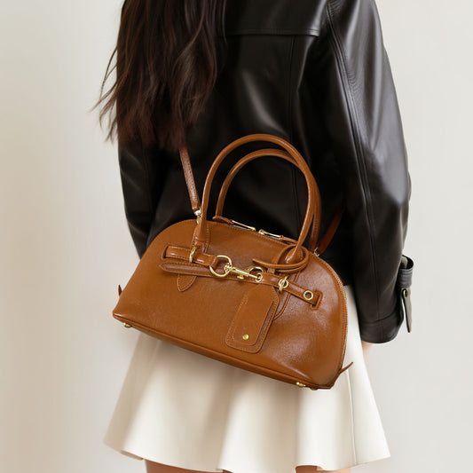 Women's Autumn Genuine Leather Fashion Commuter High-grade Handbags