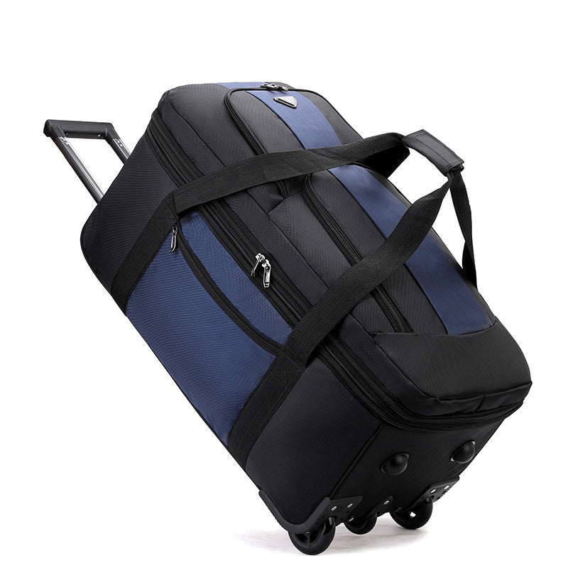 Capacity Portable With Wheels Folding Camping Bags
