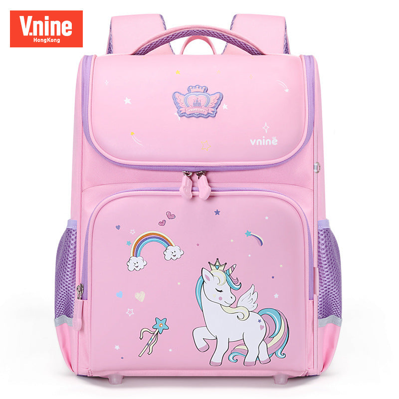 High Quality Large Capacity Spine Protection Elementary School Students' Schoolbags