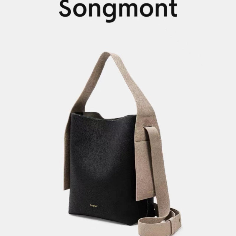 Women's Series Large Medium Size Cow Leather Tote Bags