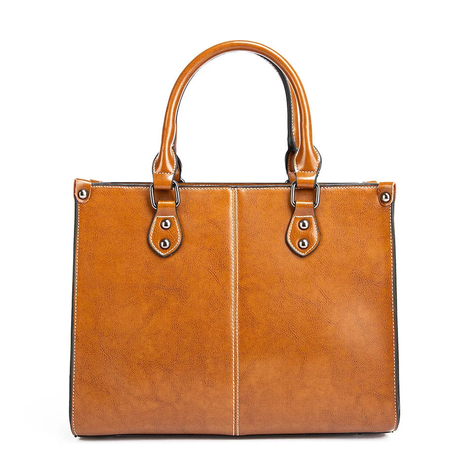 Women's Large Capacity Totes Commuter Business Simplicity Handbags