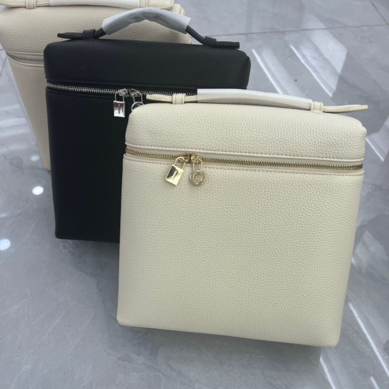 Women's Durable Elegant Cowhide Large Capacity Tote Bags