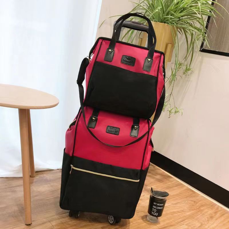 Men's Korean Style Portable Large Capacity Waterproof Travel Bags