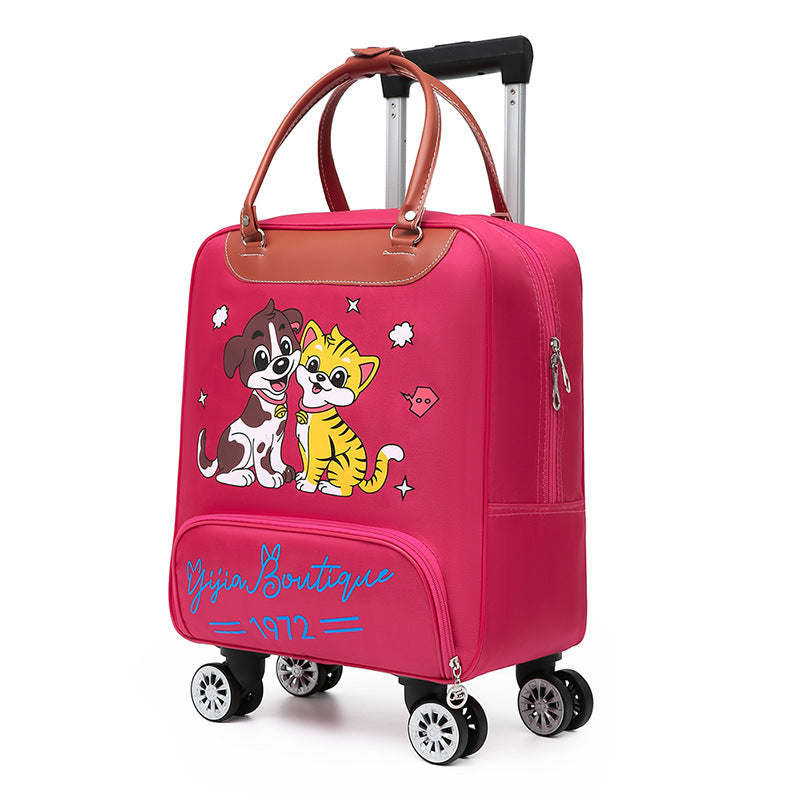 Women's & Men's & Cartoon Portable Large Capacity Waterproof Travel Bags
