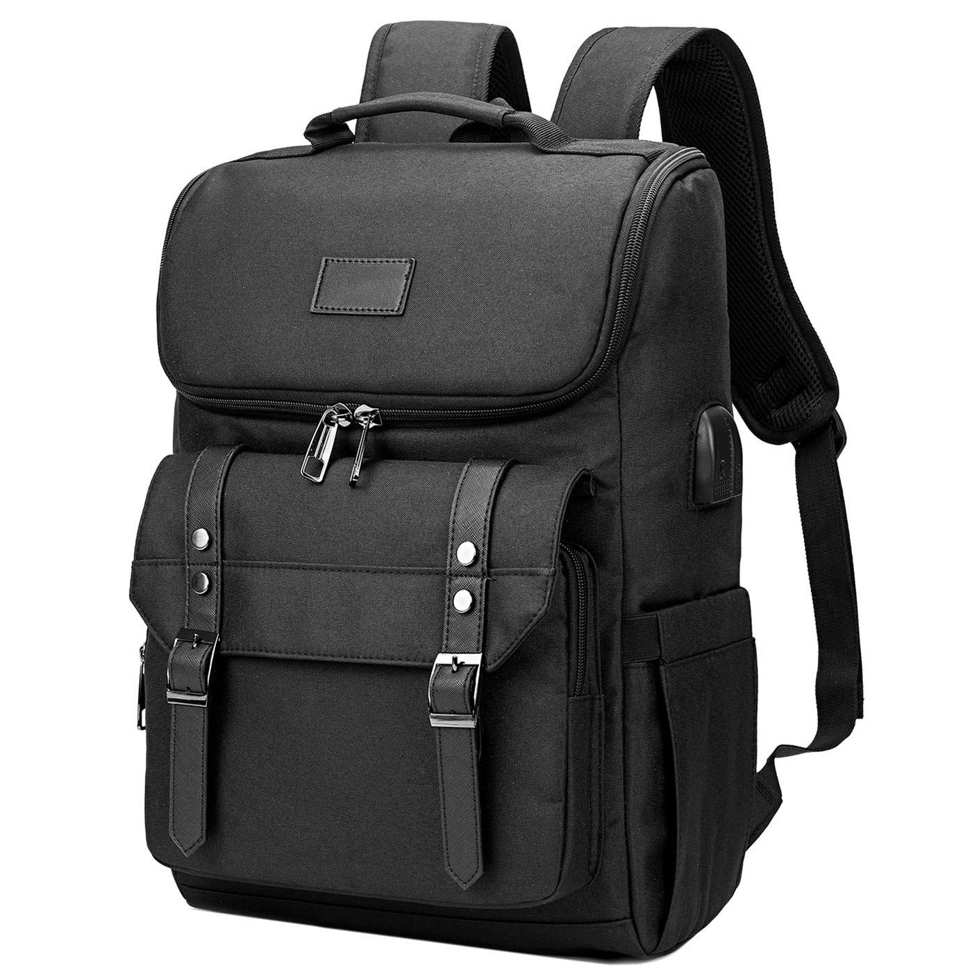 Men's Computer Korean Style Oxford Cloth Vintage Backpacks