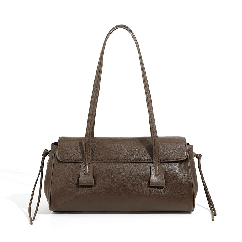 Women's Vegetable Tanning Leather Underarm High-grade Hand Crossbody Bags