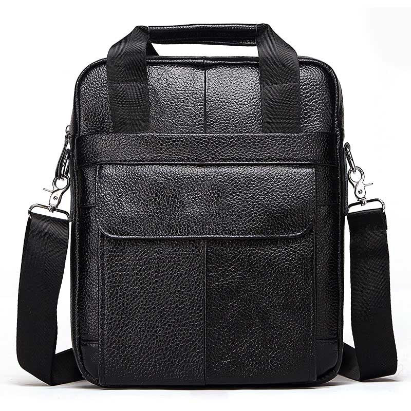 Men's Paul Business Commute Leather First Layer Men's Shoulder Bags