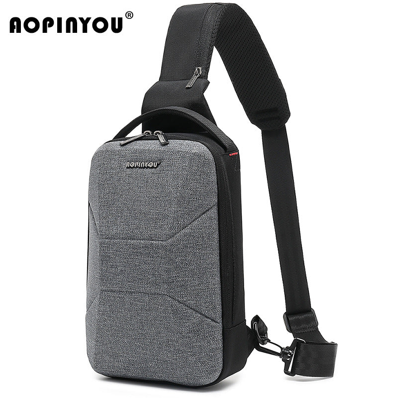 Men's Summer High-grade Green Waterproof Lightweight Motorcycle Men's Chest Bags