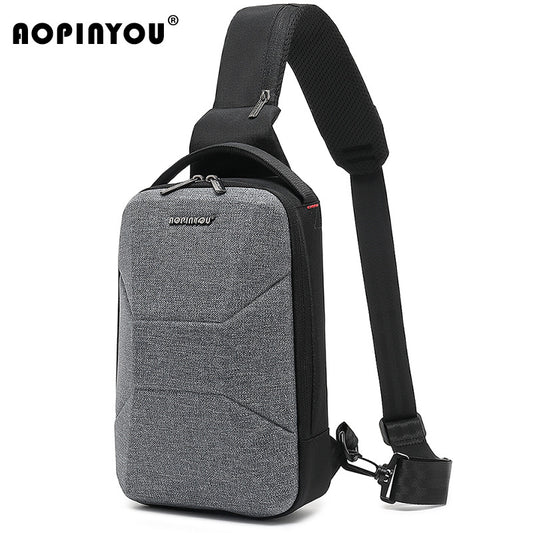 Men's Summer High-grade Green Waterproof Lightweight Motorcycle Men's Chest Bags