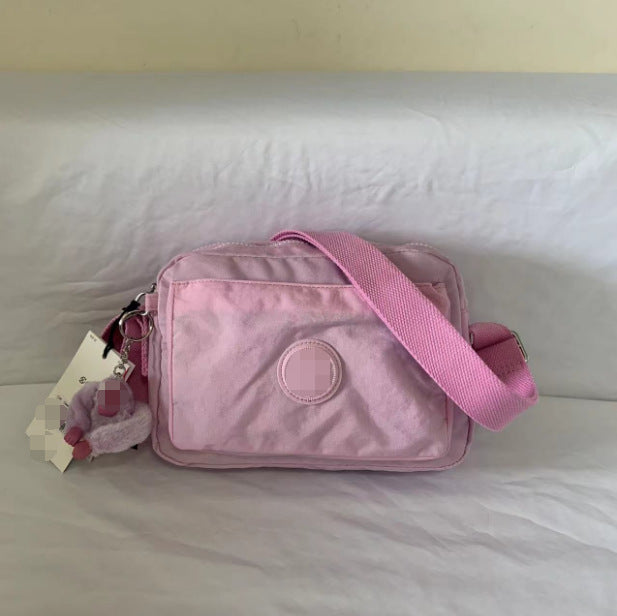 Women's Popular Spring Nylon Monkey Pocket Crossbody Bags