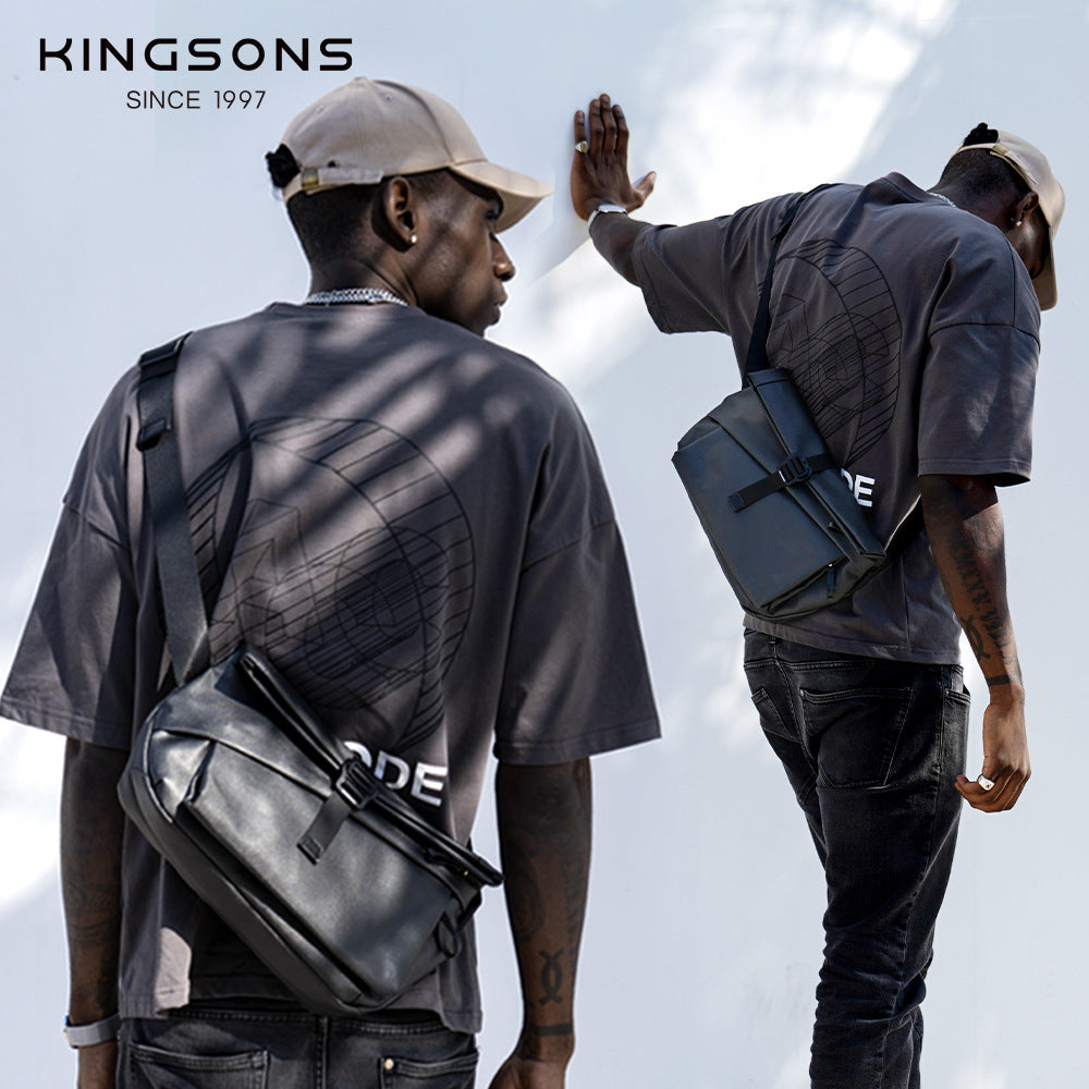 Men's Street Trendy Large Capacity Waterproof Bags