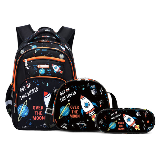 Primary Grade Burden Reduction Spine Protection Elementary School Students' Schoolbags