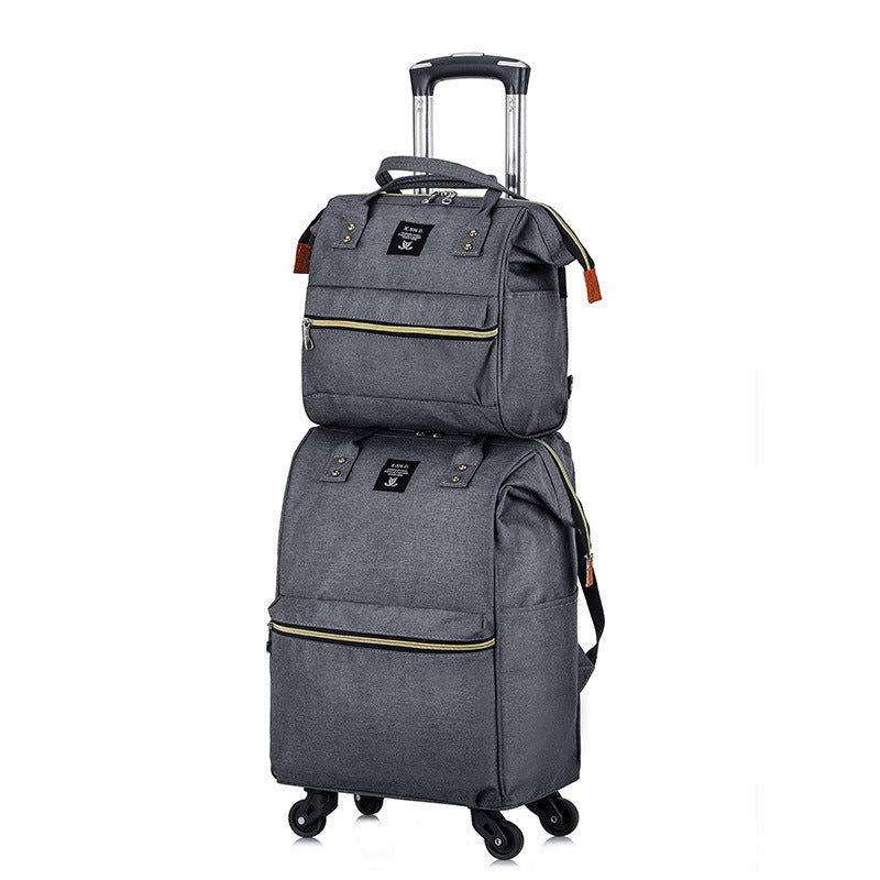 Versatile Oxford Cloth Fashion Portable Pull Travel Bags