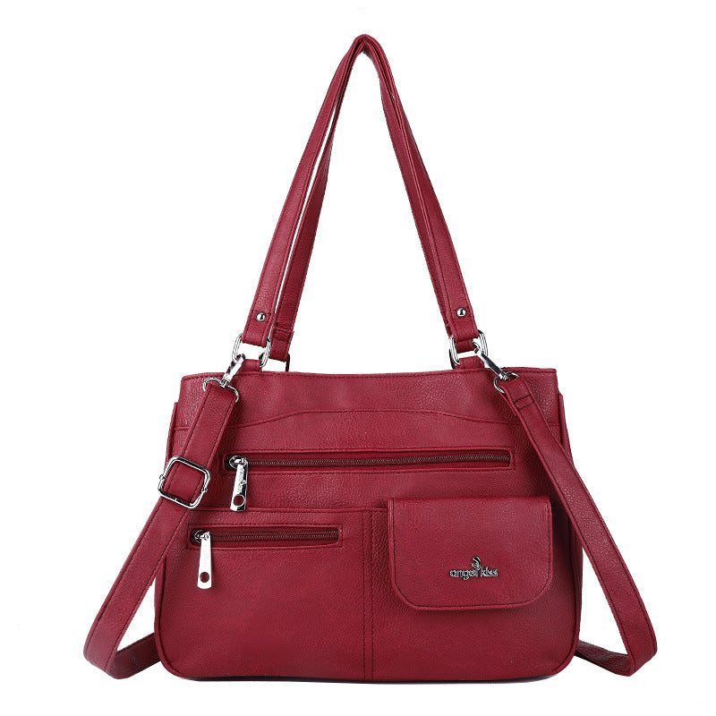 Women's Elegant Retro Large Capacity Portable Handbags