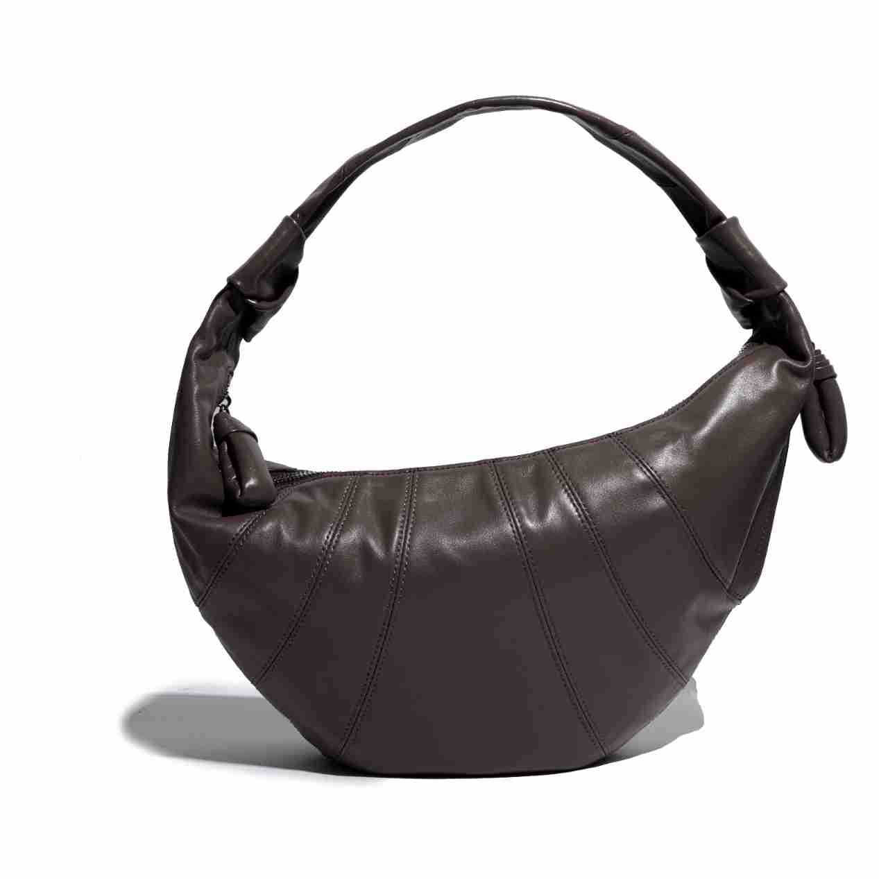 Women's Design Sheepskin Fashion Underarm Croissant Armpit Bags