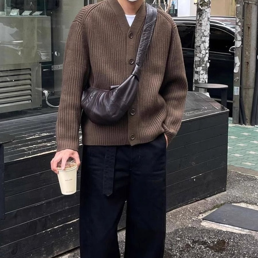 Version High Upgraded Leather Croissant Can Crossbody Bags