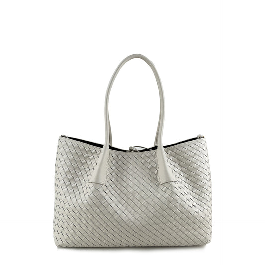 Women's Fashion Trend Woven Vegetable Basket Genuine Shoulder Bags