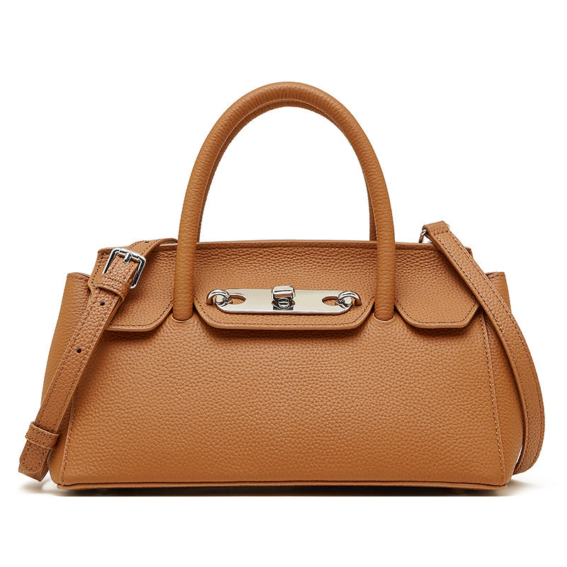 Women's Genuine Leather Platinum Kelly Mother Handbags