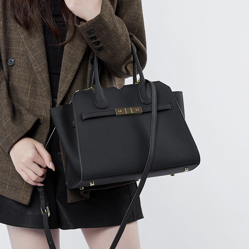 Women's Spring Light Luxury Leather Fashion Large Capacity Crossbody Bags