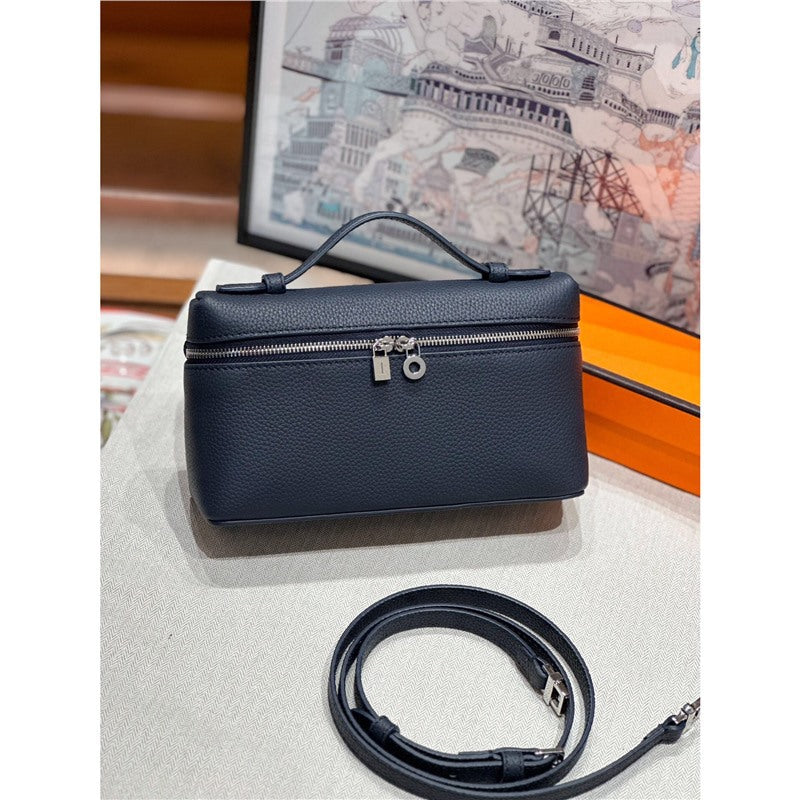 Lunch Box Cattle Leather Genuine Kelly Crossbody Bags